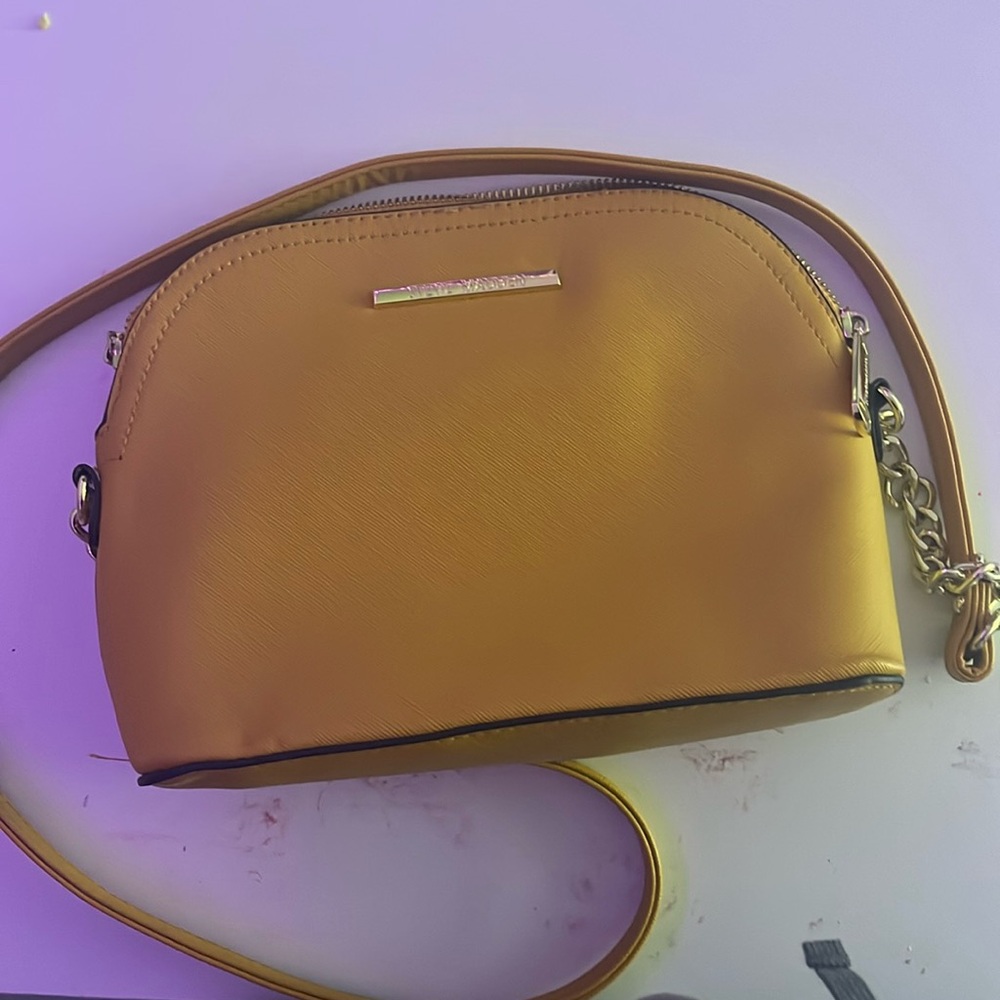 Yellow Steve Madden bag